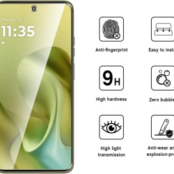 Set 2 Folii de Sticlă Securizată WFTE pentru Motorola Moto G86 / G86 5G, Duritate 9H, Rezistență la Zgârieturi și Amprente, Aplicare Fără Bule, Transparentă - Img 5