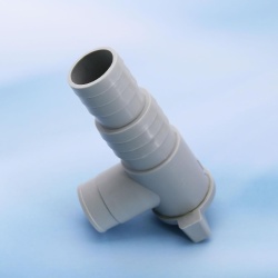 Set 2 Robinete de Închidere pentru Piscină cu Conexiune Furtun 32 mm, Supape de Blocare Debit cu 6 Coliere din Oțel Inoxidabil, Adaptor Mentenanță Filtru și Pompă de Apă - Img 4