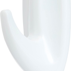 Set 6 Cârlige Adezive Decorative Medium Command 3M, Culoare Alb, Capacitate Susținere 1.3 kg / cârlig (Total 9 Benzi adezive incluse), Montare Fără Găurire - Img 5