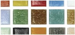Set Mozaic Oglindă Rayher 1453149, Pătrate 2 x 2 cm, Găleată 1 kg (Aprox. 325 Bucăți), Mix Multicolor, pentru Interior și Exterior - Img 2