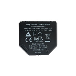 Shelly 2PM Gen4 dual channel Wi-Fi + Bluetooth / Zigbee 3.0 smart relay module with roller shutter mode - Img 3