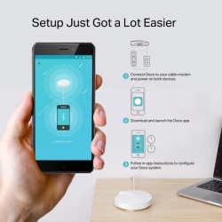 Sistem Wi-Fi Mesh TP-Link Deco M5 (2-pack) AC1300 Gigabit cu acoperire completa pentru casa - Img 9