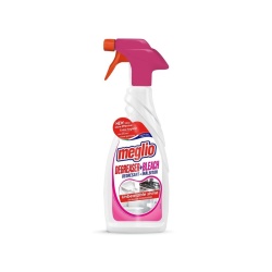 Spray MEGLIO, degresant, cu inalbitor spuma igienizant, 650 ml