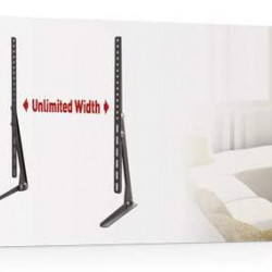 Stand de masa / podea Barkan S40, fix, 32"-70", Negru - Img 2