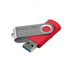 Stick USB Goodram 128 GB USB 3.2 Gen 1 60 MB/s (rd) - 20 MB/s (wr) red (UTS3-0160R0R11)