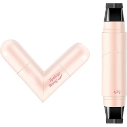 Stilou de ochi cu aripioare PAGE VINE, design rotativ cu cap dublu, uscare rapidă, durabil, rezistent la pete pentru un contur ușor pentru eyeliner (negru) - Img 1