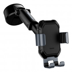 Suport auto Gravity pentru telefon Baseus Tank cu ventuza (negru) - Img 5