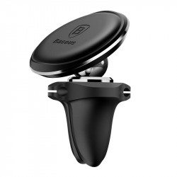 Suport auto magnetic Baseus pentru grila (negru) - Img 4