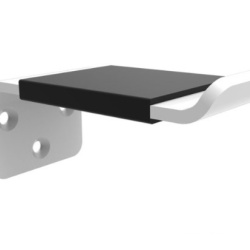 Suport de casti Multibrackets MB-1848, cu prindere de perete, alb - Img 3
