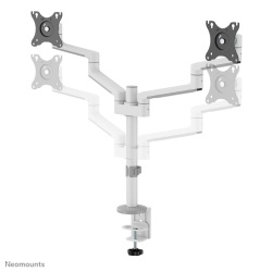 Suport dublu mon. birou NM 17"-27" alb - Img 10