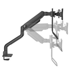 Suport dublu mon. birou NM 17"-32" 8kg - Img 3