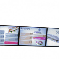 Suport perete Menuboard cu 3 Display-uri Vogel's MBOARD P3 (Extensibil pana la 10 Display-uri) - Img 2