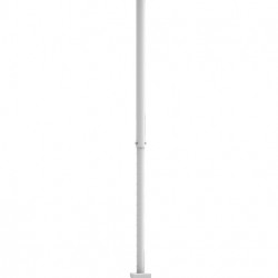 Suport videoproiector de tavan Blackmount CT-PRB-2L, dist. proiector-tavan: 111cm-198cm, alb - Img 2
