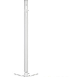 Suport videoproiector tavan Multibrackets MB-5235, reglabil 970-1500mm, max.30kg ,alb - Img 1