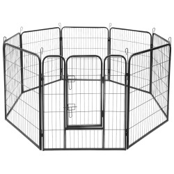 TARC MODULAR PENTRU CAINI 8 PANOURI 80X100 CM REBEL ANI - Img 2
