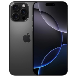 Telefon Mobil Apple iPhone 16 Pro Max, 256GB, Titanium Black MYWV3ZD/A