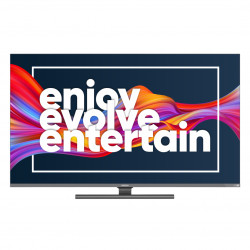 Televizor LED Horizon Smart TV QLED 65HQ9730U/B Seria HQ9730U/B 164cm gri-negru 4K UHD HDR