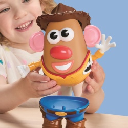 TOY STORY 5 DOMNUL CAP DE CARTOF FIGURINA WOODY TATER DE ASAMBLAT - Img 3