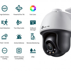 TPL VIGI 4MP PAN/TILT NTW CAM 4MM C540 - Img 2