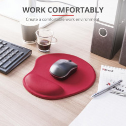 Trust BigFoot Mouse Pad - red - Img 2