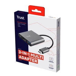 Trust Dalyx 3-in-1 Multiport USB-C Adapt - Img 9