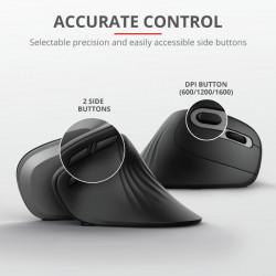 Trust Verro Ergonomic Wireless Mouse - Img 3