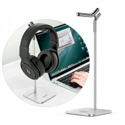 Ugreen suport reglabil pentru casti, argintiu (LP143 80701) - Img 7
