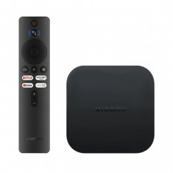 Xiaomi Mi Box S Generatia 2, Streaming Media Player Negru, 4K, Ultra HD, 2GB RAM, 8GB ROM, Google TV, Quad-Core Cortex-A55, Bluetooth 5.2