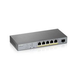 ZYXEL GS1350-6HP 5-PORT GBE POE SWITCH - Img 6