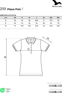 Tricou polo damă - Pique Polo 210 - Img 8