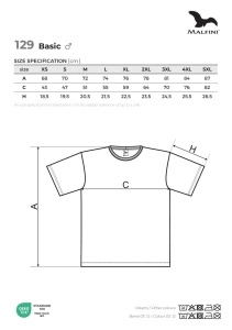 Tricou bărbați - Basic 129 - Img 7