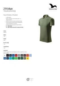Tricou polo Urban 219 Barbati - Img 5