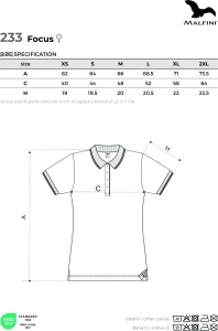 Tricou polo damă - Focus 233 - Img 7