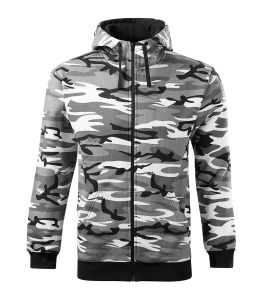 Hanorac bărbați - Camo Zipper C19 - Img 2
