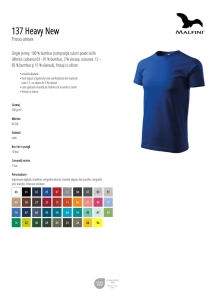 Tricou Unisex Heavy New 137 - Img 5
