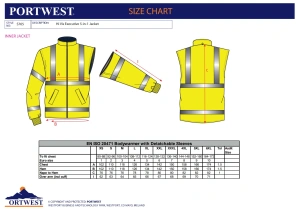 Jacheta Multiway, Hi-Vis, 5 in 1, S765 - Img 6