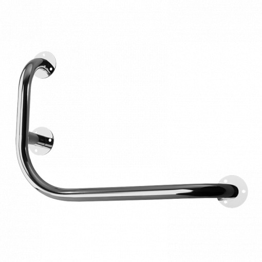 Mâner de sprijin din oțel inox, fix, dimensiuni 305/420 mm, finisaj periat