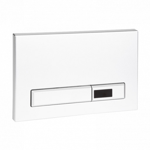 Unitate de spălare vase WC cu senzor pentru cadru SLR 21, plastic alb, 24V DC