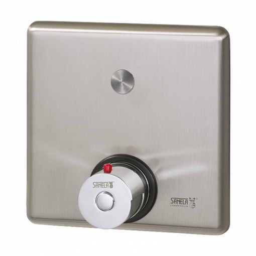 Control pentru duș cu buton piezo - reglarea temperaturii apei cu mixer termostatic