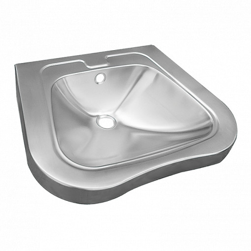 Lavoar din oțel inox pentru persoane cu dizabilități