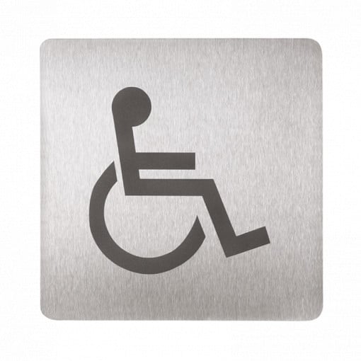 Pictogramă - toaletă pentru persoane cu dizabilități