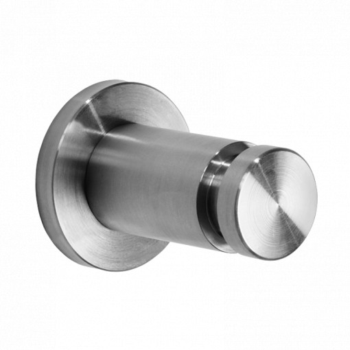 Cuier din oțel inox, 45 mm, finisaj periat