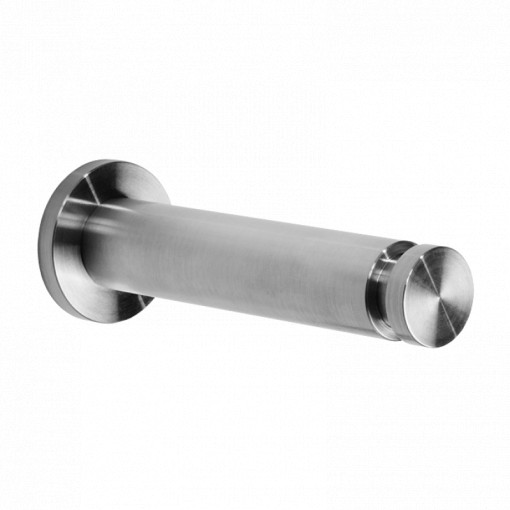 Cuier din oțel inox, 100 mm, finisaj periat