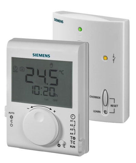 Termostat de camera wireless programabil Siemens RDj100RF/SET