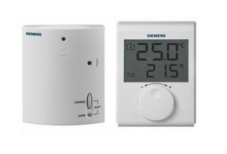 Temostat de camera wireless Siemens RDH100RF/SET
