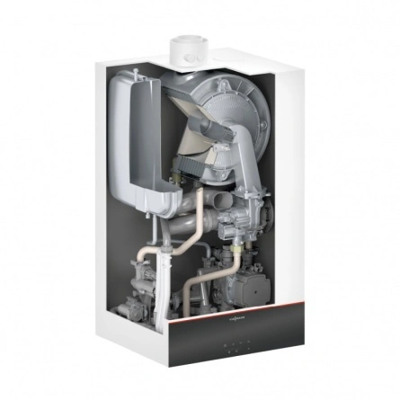 Centrala termica, condensare, Viessmann, Vitodens 100-W, incalzire apa calda, kit evacuare inclus, 25kW - Img 2