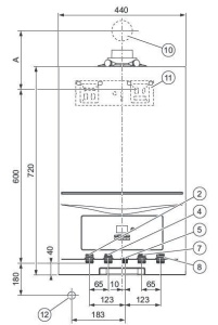 Centrala termica, condensare, Vaillant, ecoTEC Pure VUW INT II 236/7-2, incalzire, apa calda, instant, 20.2 KW - Img 2