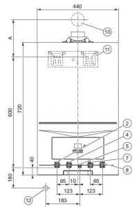 Centrala termica, condensare, Vaillant, ecoTEC Pure VUW INT II 236/7-2, incalzire, apa calda, instant, 20.2 KW - Img 2