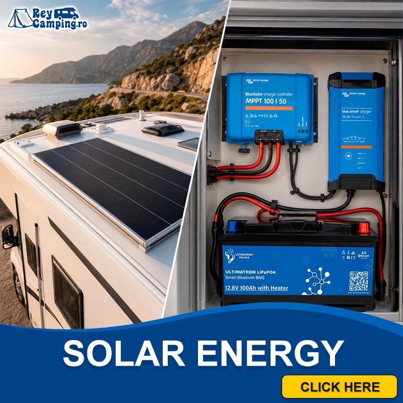 Soluții integrate pentru alimentarea cu energie solară a autorulotelor