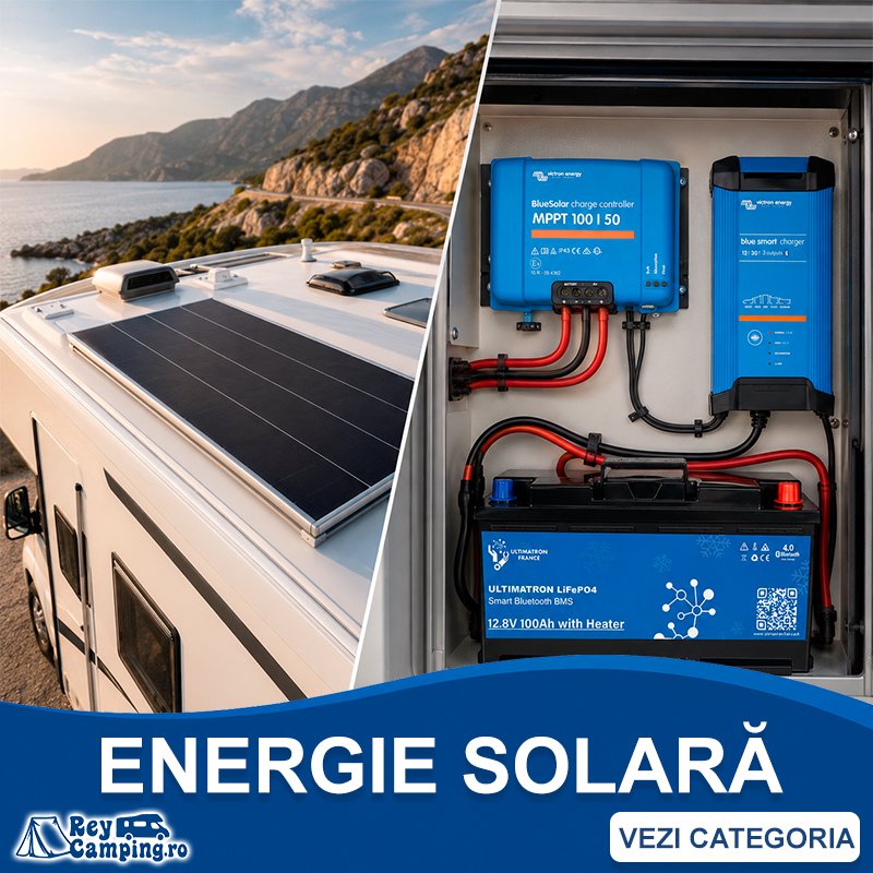 Soluții integrate pentru alimentarea cu energie solară a autorulotelor